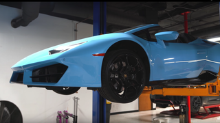 Changing the Oil on a Lamborghini Huracan Is Incredibly Tedious